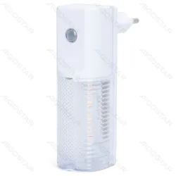 Lampka nocna LED 0,6W 3000K do gniazdka 230V z czujnikiem zmierzchu do przytulnego klimatu