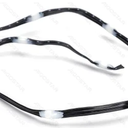 Zewnętrzne płaskie lampki LED 200 RGBIC na Bluetooth z pilotem 20 m do ogrodu