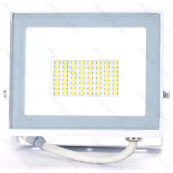 Naświetlacz LED 30W 6500K szklany klosz biały P07 Aigostar
