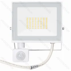 Naświetlacz LED 30W 2700lm 4000K z czujnikiem PIR do mocnego światła