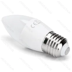Żarówka LED C37 E27 6W RGB 1 sztuka w blistrze do efektownego oświetlenia