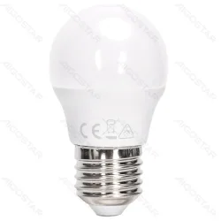 Żarówka LED G45 E27 6W RGB+3000K kolorowa i ciepła kulka z pilotem energooszczędna do salonu