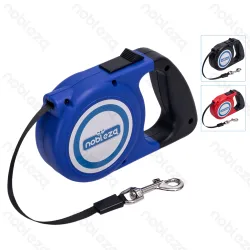Smycz automatyczna RED BLUE BLACK 3 m wytrzymała do 20 kg dla psa