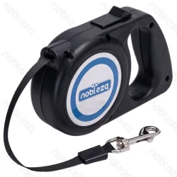 Smycz automatyczna RED BLUE BLACK 3 m wytrzymała do 20 kg dla psa