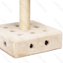 Drapak dla kota 28x28x40 cm z piłeczką i podestem zapewniający zabawę i relaks