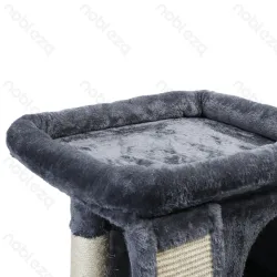 Drapak dla kota 58x56x54 cm z przytulnym domkiem i wygodną platformą leżanką