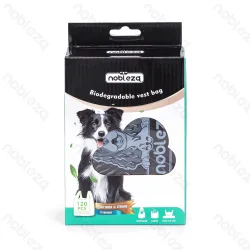 Nobleza Exclusive biodegradowalne woreczki na odpady 120 sztuk praktyczne i ekologiczne