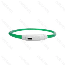 Świecąca obroża LED Nobleza 3 tryby ściemniania z PVC dla bezpieczeństwa psa