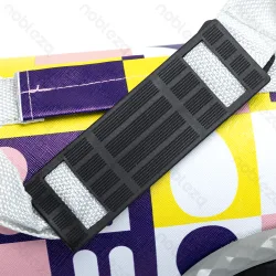 Torba transporter L 51x26x29 cm kapsuła kosmiczna dla kota lub psa zapewniająca wygodę podróży - kolorowy wzór geometryczny z sercami i jajkami