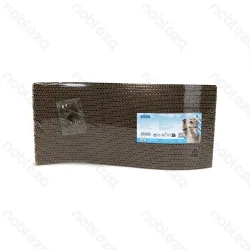Drapak tekturowy dla kota 43x20x5,5 cm z kocimiętką dla relaksu i zabawy