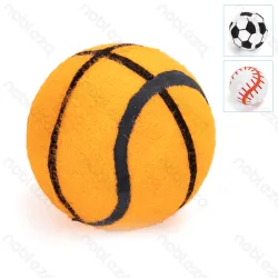Gumowa piłka sportowa 6,3 cm dla psa do rzucania i żucia, trwała zabawka