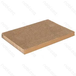 Tekturowy drapak dla kota 41x29x2,8 cm z kocimiętką dla zabawy i relaksu