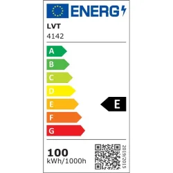 Naświetlacz LED SMD Neves 100W 4500K Czarny.