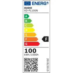 Naświetlacz LED SMD Mola 100W 4500K Czarny.
