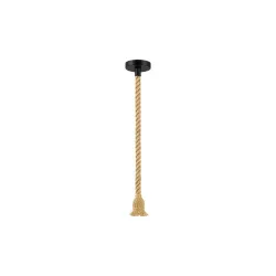 Oprawa wisząca E27 Sznur 120cm x1 czarna