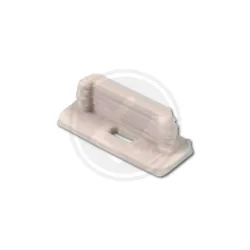 Zaślepka Master LED PCV Slim z otworem biała