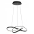 Lampa wisząca LED Tavi 30W 50cm 4000K czarny — zdjęcie 2