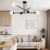 Żyrandol LED E27 Bali-12 74cm x6 czarny — zdjęcie 6