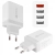 Zasilacz Quick Charge 20W 4xUSB-A biały Vipelectro — zdjęcie 2