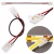 Złączka do taśmy LED COB 8mm zatrzask dw z kablem — zdjęcie 2