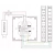 Sterownik LED Panel ścienny RGB+CCT 12/24V 10A P3 — zdjęcie 5