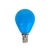 Żarówka LED G45 E14 4W niebieska blister 1 szt — zdjęcie 2