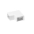 Kolanko płaskie kwadratowe 15x10 mm białe PVC 4 szt — zdjęcie 2