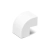 Kolanko zewnętrzne kwadratowe 15x10 mm białe PVC 4 szt — zdjęcie 2