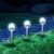 Lampa solarna do trawnika 6500K stal nierdzewna 6 szt. w opakowaniu — zdjęcie 6