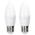 Żarówki LED C37 E27 12W 4000K 2 szt. blister — zdjęcie 2
