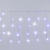 String Lights Low voltage Connectable Flat string lights Icicle flush Transparent cable Blue light 3