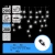 String Lights Low voltage Connectable Flat string lights Icicle wave Transparent cable White light 3