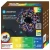 String Lights Solar Flat string lights Linear Dark green cable Multi-colored light 2M+50M 500LED 10c