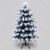 Christmas tree Low voltage Velvet tree White light 3M+Φ60*H120cm 125LED 8 functions memory timer OFF IP44