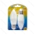 LED Bulbs C37 E27 11W 4000K 2 pcs in Blister Pack