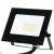 Naświetlacz LED 20W 6500K czarny ze szklanym kloszem 22,5 cm do mocnego światła