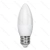 2 x Żarówka LED C37 E27 7W 620lm zimna do biura energooszczędna