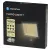 Halogen LED 100W 10000lm czarny ultracienki z czujnikiem neutralny do biura