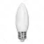 2 x Żarówka LED świeczka C37 E27 7W 610lm ciepła do salonu energooszczędna