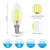 Żarówka LED Filament C35 E14 4W 6500K Aigostar energooszczędna do biura