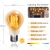 Żarówka LED Filament Bursztynowa A60 E27 4W ciepła do salonu energiooszczędna