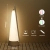 Składana lampa stołowa LED 7W 4000K w białym kolorze do kuchni