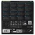Dwuprzewodowy reflektor LED 24W 2700LM neutralny czarny do biura