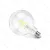 Żarówka LED Filament G125 E27 6W 750lm zimna barwa do biura energoszczędna