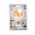 Żarówka LED Filament Bursztynowa G80 E27 8W 2200K ciepła do salonu energoszczędna