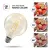 Żarówka LED Filament G95 E27 4W bursztynowa do przytulnego klimatu
