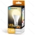Żarówka LED A67 E27 20W 2100lm ciepła do salonu energooszczędna - matowa biała góra, srebrna podstawa e27