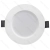 Panel LED podtynkowy okrągły 4W 380lm E6 neutralny do biura