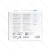 Panel okrągły downlight LED 6W E6 620LM zimne światło do biura
