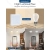 Panel kwadratowy natynkowy LED 12W 4000K 1400lm energooszczędny do biura